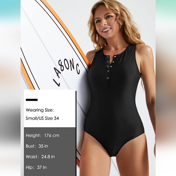 BALEAF Button Up One Piece - Picture 4 of 4